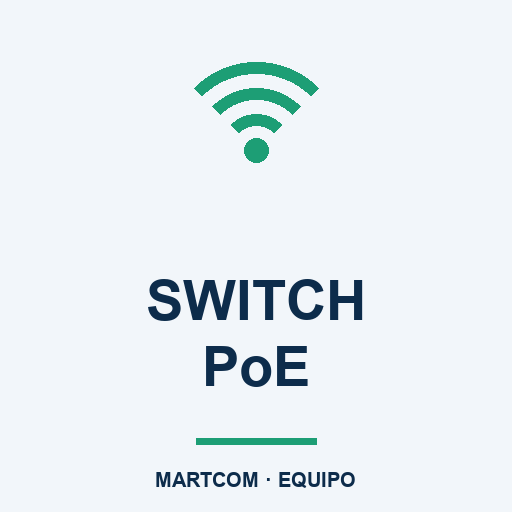 [EQ-SW24] Switch PoE 24 puertos