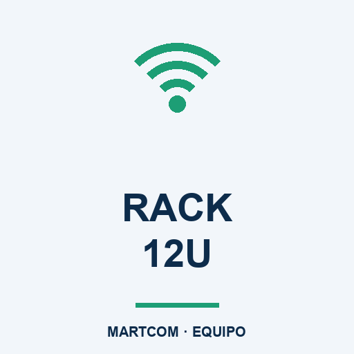 [MAT-RK12] Gabinete rack 12U